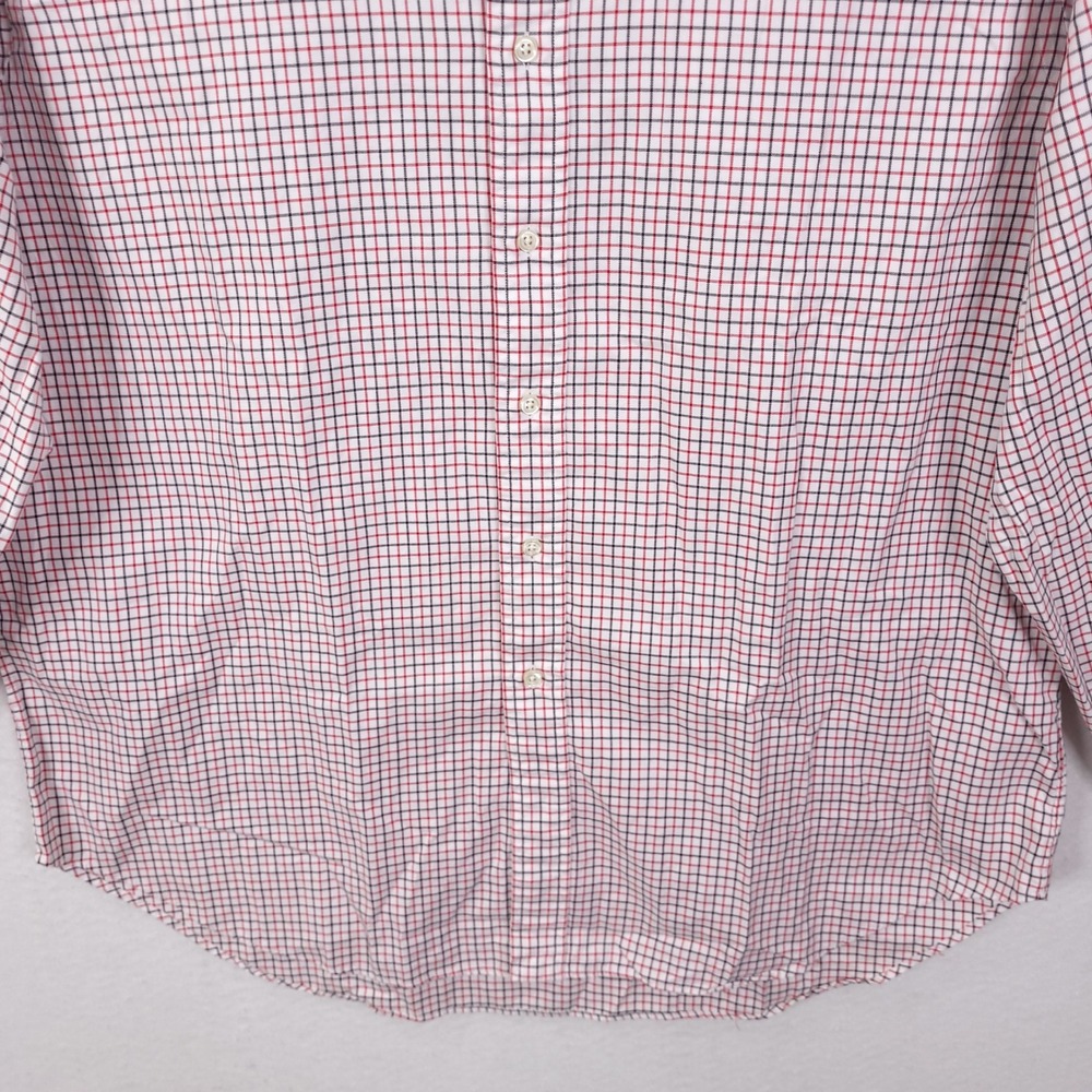 Polo Ralph Lauren Button Up Shirt Mens 2XL Westerton Classic Check Cotton Preppy - Picture 7 of 11